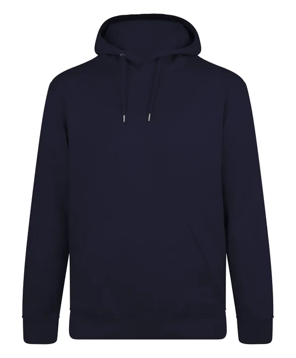 Unisex Navy Organic Cotton Pullover Hoodie - Adult