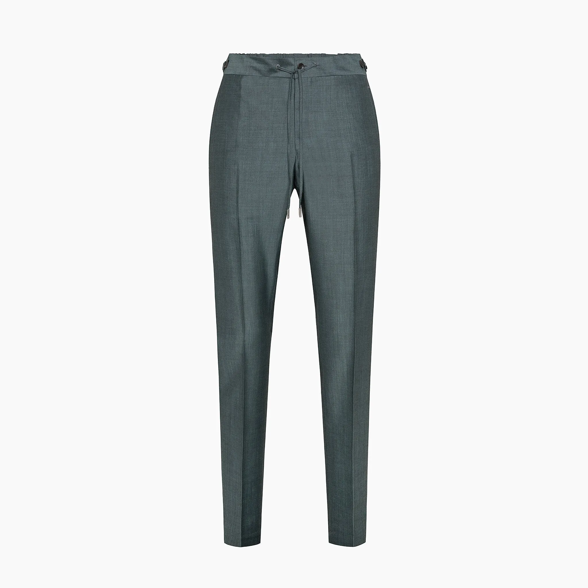 Vince easy pant with drawstring in wool and Royal Mohair wool