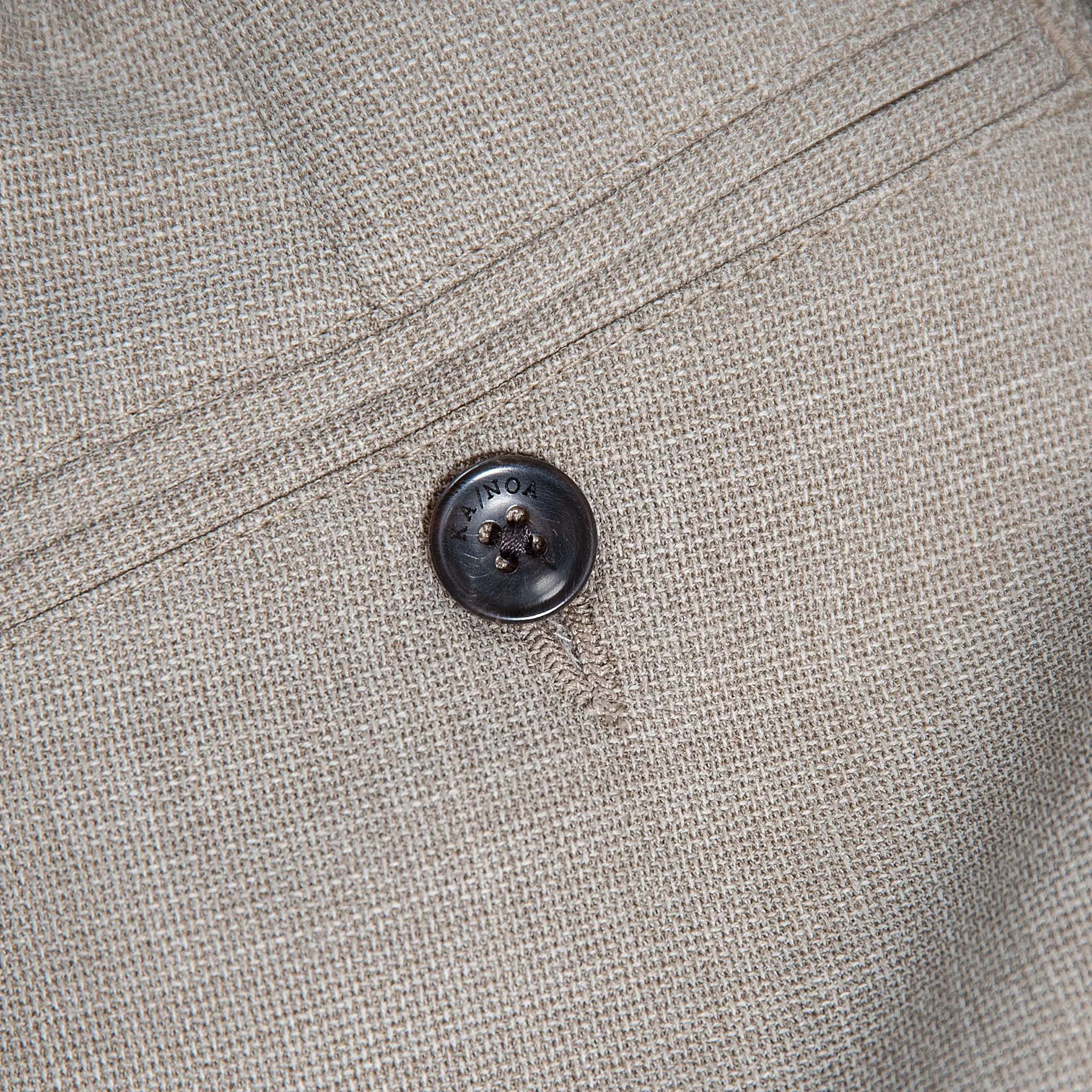 Vince easy pants with drawstring in Defender Lux Hopsack Wool