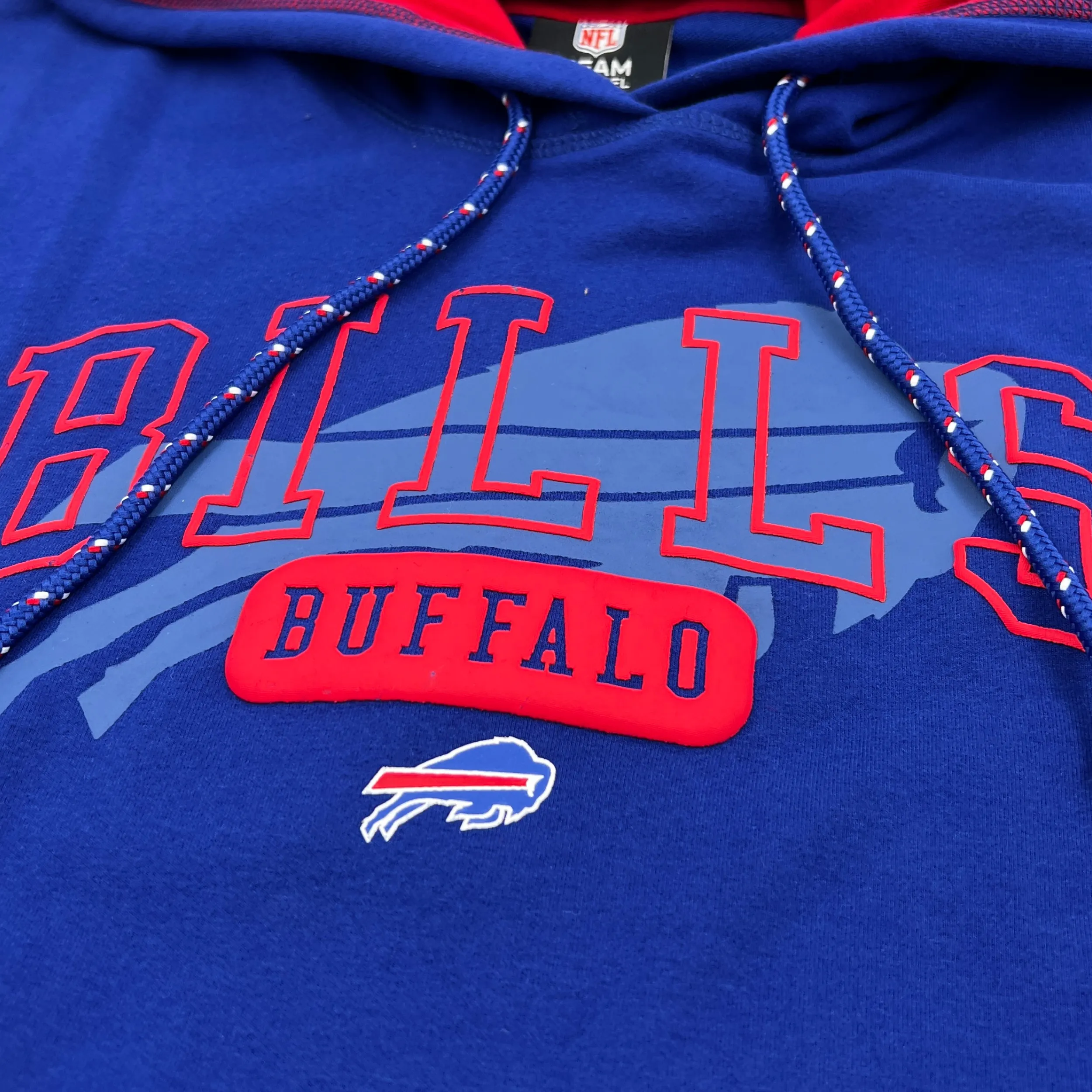 Women's New Era Buffalo Bills Royal Activewear Pullover Hoodie