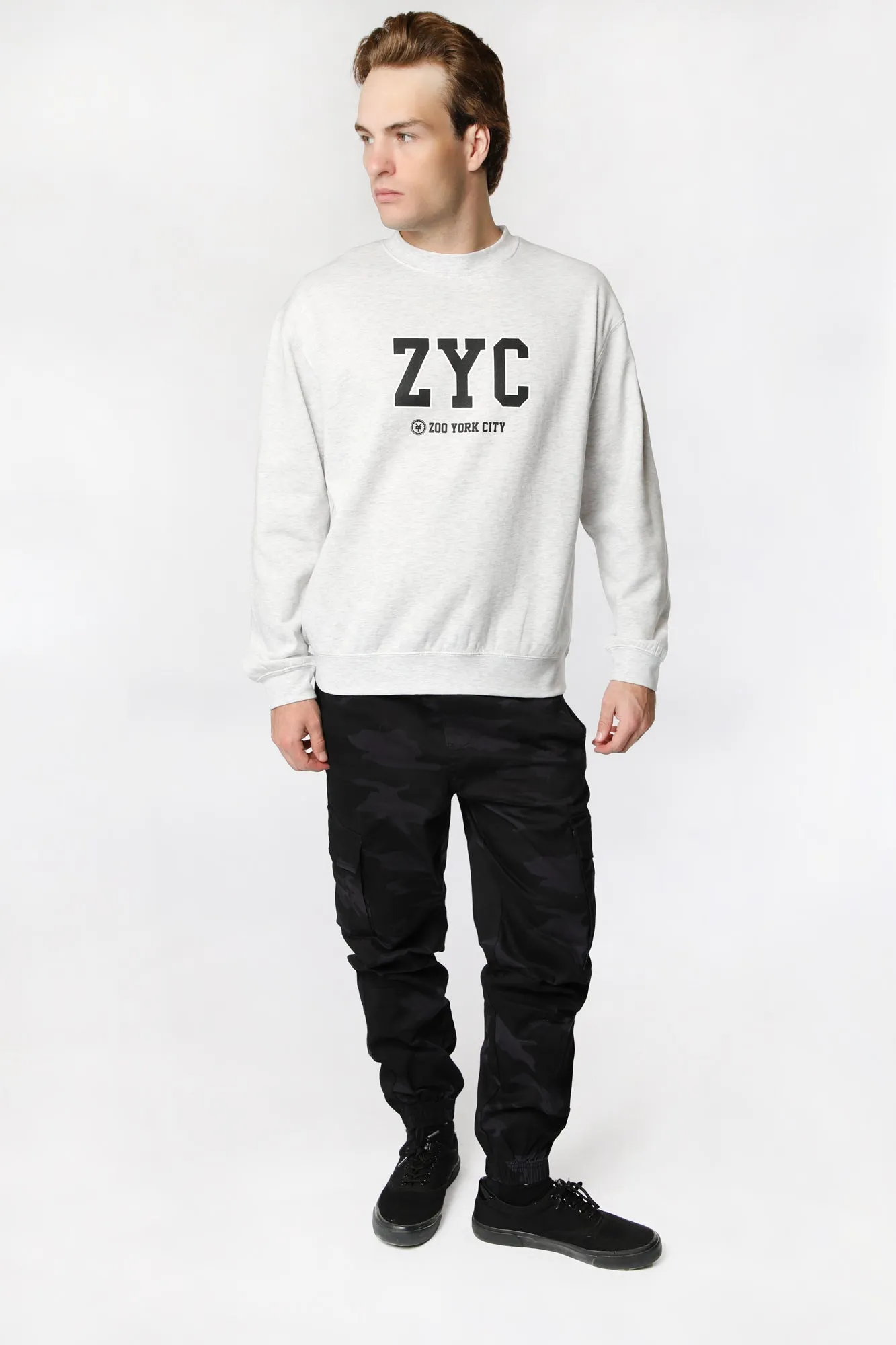 Zoo York Mens ZYC Logo Sweatshirt